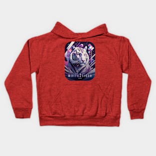 White Tiger Kids Hoodie